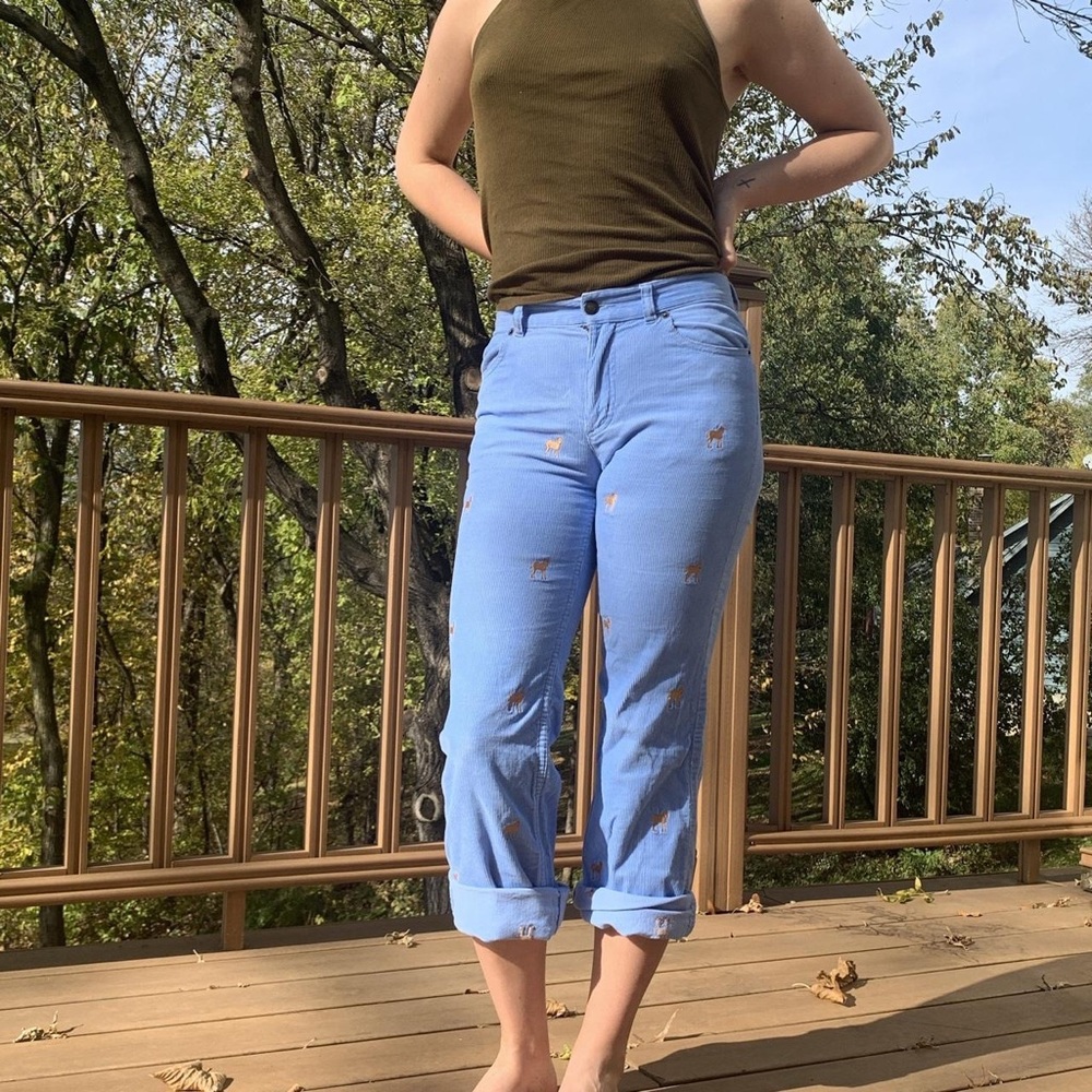 Vintage corduroy pony pants - Picture 3 of 4